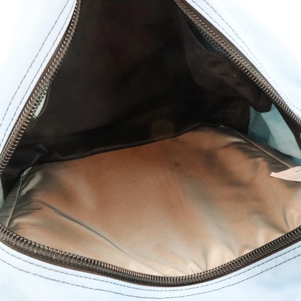 L.L. Bean Messenger Backpack Unisex Large Blue Black‎ Ripstop Laptop Bag Jen